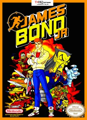 James Bond Jr (USA) box cover front